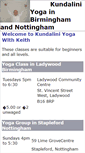Mobile Screenshot of keithkyoga.me.uk